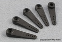 [ GF-3100-001 ] Nylon servo-arm - Heavy Duty - Glasvezel versterkt - Enkel 35mm - 23T JR - 2 st 