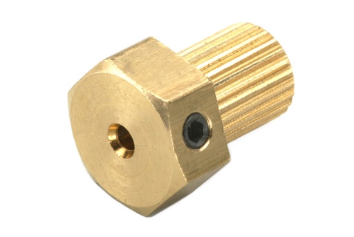 [ GF-4004-001 ] Kruiskoppeling adapter - As Dia. 2mm - 1 st 
