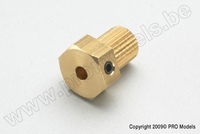 [ GF-4004-003 ] Kruiskoppeling adapter - As Dia. 3mm - 1 st 