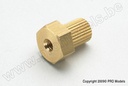 [ GF-4004-009 ] Kruiskoppeling adapter - M3x0.5 schroefdraad - 1 st 