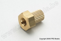 [ GF-4004-012 ] Kruiskoppeling adapter - M6x1.0 schroefdraad - 1 st 