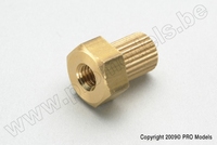 [ GF-4004-011 ] Kruiskoppeling adapter - M5x0.8 schroefdraad - 1 st 