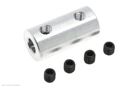 [ GF-4005-004 ] Koppeling adapter - As Dia. 2.3/4mm - BD 9mm - 1 pc 