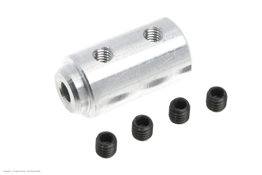 [ GF-4005-006 ] Koppeling adapter - As Dia. 3/3mm - BD 9mm - 1 pc 