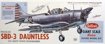 [ GUI1003 ] Guillows douglas sbd-3 dauntl 79 cm