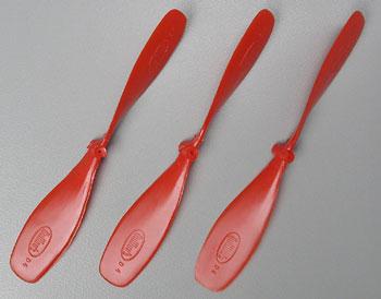 [ GUI125 ] Guillows 4 inch propeller plastic  3stuks