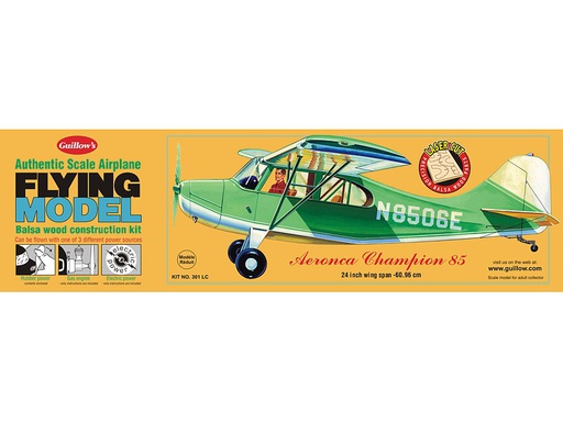 [ GUI301 ] Guillows aeronca champion  1/18