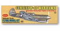 [ GUI501 ] Guillows curtiss p-40 warhawk 42 cm