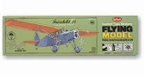 [ GUI701 ] Guillows Contest Type Airplane Flying Model - Balsa Wood Construction Kit  &quot;Fairchild 24&quot; 63 cm (Build by Number)