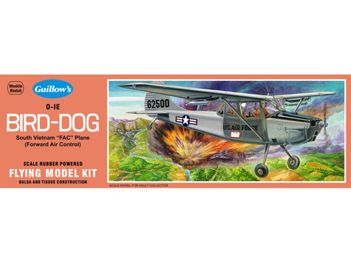 [ GUI902 ] Guillows Cessna 0-1E Bird-Dog 1/24