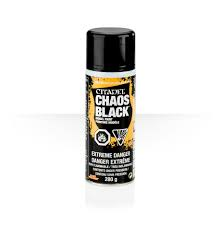 [ GW62-02 ] CHAOS BLACK SPRAY - 400ml