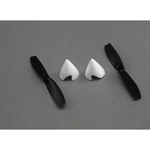 [ HBZ7907 ] Spinner and Prop Set: Firebird DeltaRay 