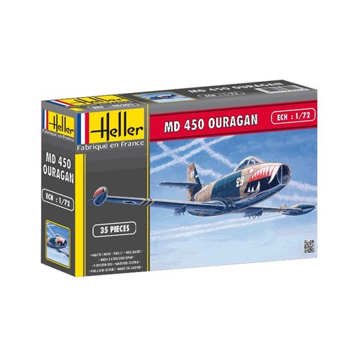 [ HE80201 ] Heller Md450 Ouragan(Patr.De France)  1/72