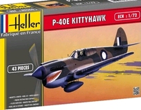 [ HE80266 ] Heller P-40E Kittyhawk                1/72