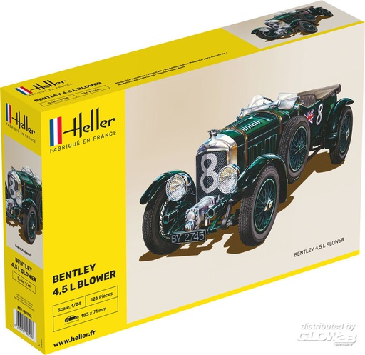 [ HE80722 ] Heller BENTLEY 4.5 L BLOWER   1/24