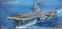 [ HE81070 ] Heller Porte-Avions Clemenceau       1/400