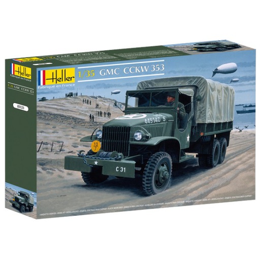 [ HE81121 ] Heller GMC CCKW 353  1/35