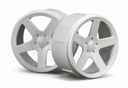 [ HPI73410 ] WHEEL SET (white/micro rs4)