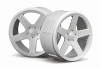 [ HPI73410 ] WHEEL SET (white/micro rs4)