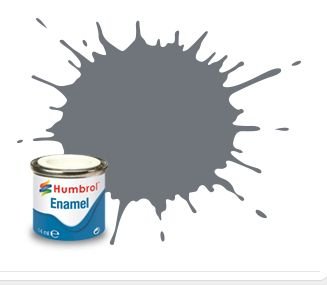 [ HU164 ] Humbrol Dark Sea Grey Satin 14ML