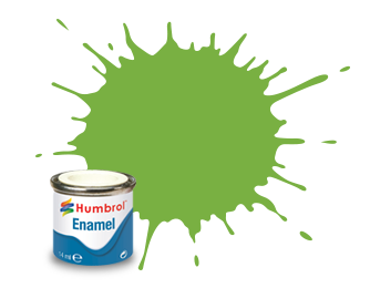 [ HU38 ] Humbrol Gloss Lime 14ML