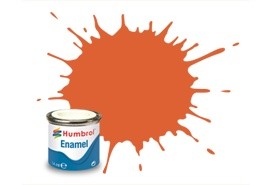 [ HU82 ] Humbrol Orange Lining Matt 14ml