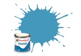 [ HU89 ] Humbrol Matt Middle Blue 14ml