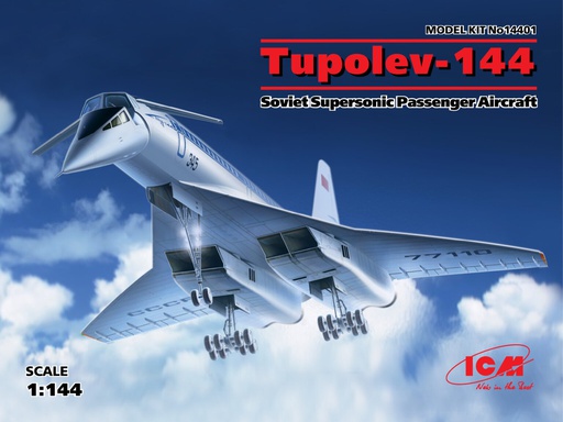[ ICM14401 ] ICM TU-144 Passenger A/C      1/144