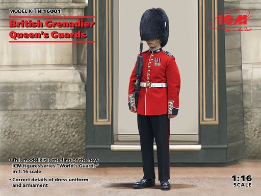 [ ICM16001 ] British Queen's Guards Grena.  1/16