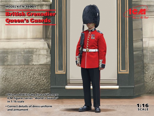 [ ICM16001 ] ICM British Queen's Guards Grenadier  1/16