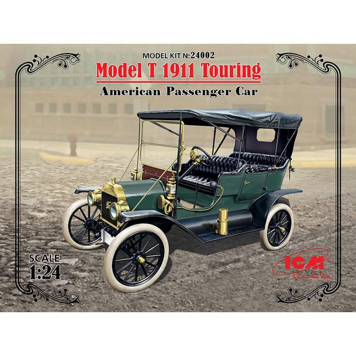[ ICM24002 ] ICM Model T 1911 Touring American  1/24