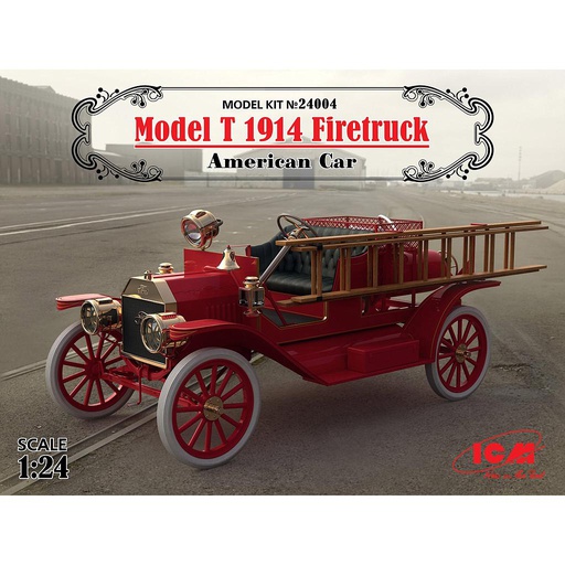 [ ICM24004 ] ICM Model T 1914 Firetruck         1/24