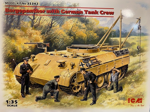 [ ICM35342 ] ICM BergePanther & Tank Crew   1/35