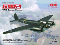 [ ICM48233 ] Ju 88A-4, WWII German Bomber   1/48 