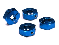 [ INC23596BLUE ] 12 mm hex wheel hub 5  mm thick 1/10 