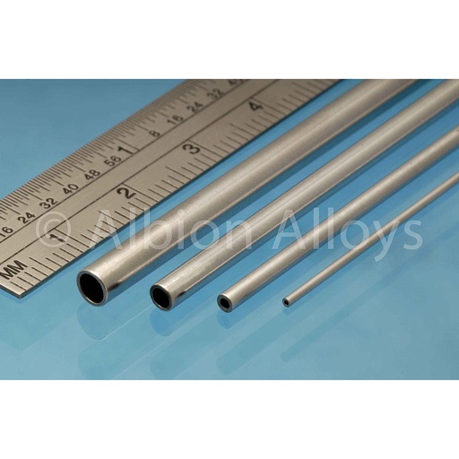 [ ABSFT4 ] alu micro tube ass 0.3-0.5-0.7-0.9 - 305mm lengte  4p