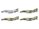 [ ITA-1373S ] Italeri f-4 CDJ PHANTOM ACES USAF US NAVY VIETNAM ACES 