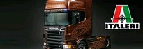 [ ITA-3897S ] Italeri scania R730 "black amber"