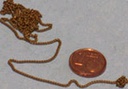 [ JOEFIX962 ] ketting koper 9 schakels /cm  500 mm