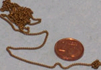 [ JOEFIX962 ] ketting koper 9 schakels /cm  500 mm