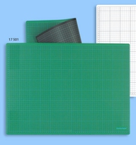 [ JRHO17503 ] CUTTING MAT GROEN/ZWART   45X60CM 