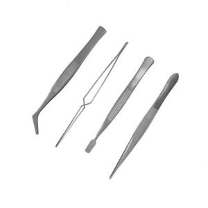 [ JRSH66067 ] Modelcraft set van 4 pincetten roestvrijstaal PTW5000
