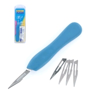 [ JRSH66087 ] Modelcraft plastieken scalpel + 5 blaadjes 11  PKN5002/11