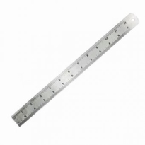 [ JRSH66641 ] Modelcraft steel rule 300 mm -12"  1/12 & 1/24
