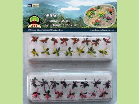 [ JTT95550 ] JTT petunias schaal HO  1/87