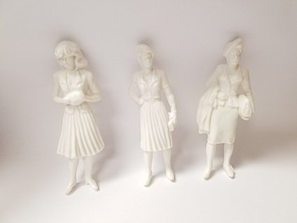 [ JTT97125 ] FIGURE FEMAL.WHITE 1:24 