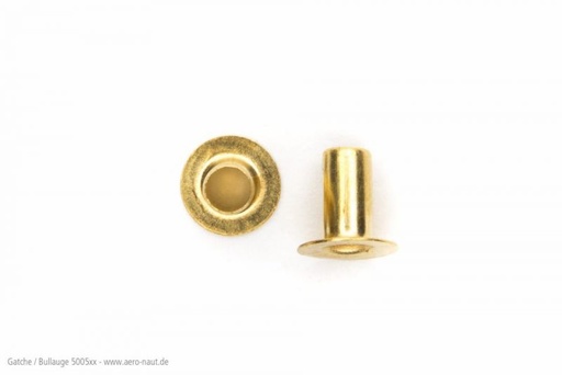[ AE5005-20 ]  aeronaut hublots/gatche/bullauge/patrijspoorten 2mm  ca 50st