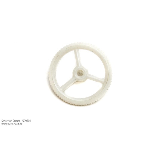 [ AE5095-01 ] aeronaut stuurwiel 20 mm middengaatje 2.5 mm 5st
