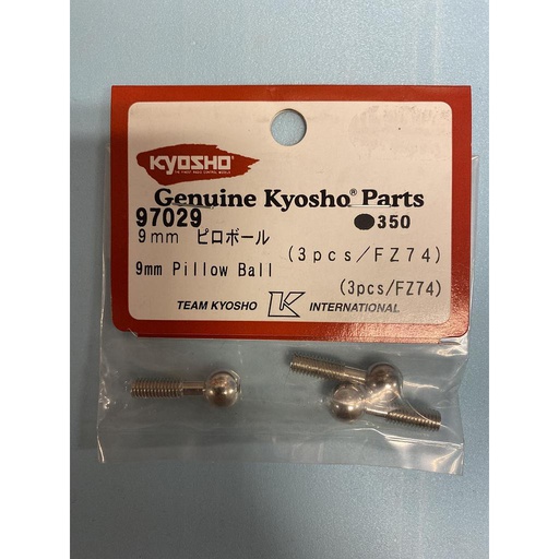 [ K97029 ] Kyosho 9mm Pillow Ball (3 pcs)
