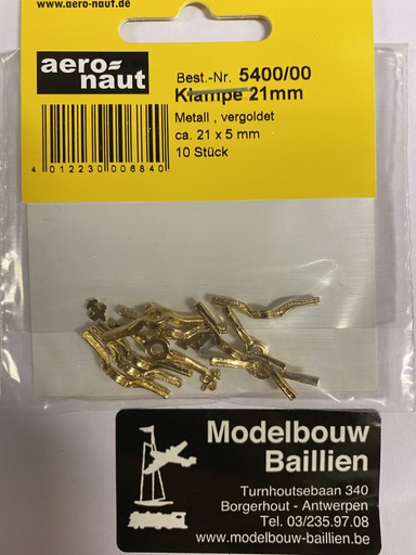 [ AE5400-00 ] klampe 21 mm